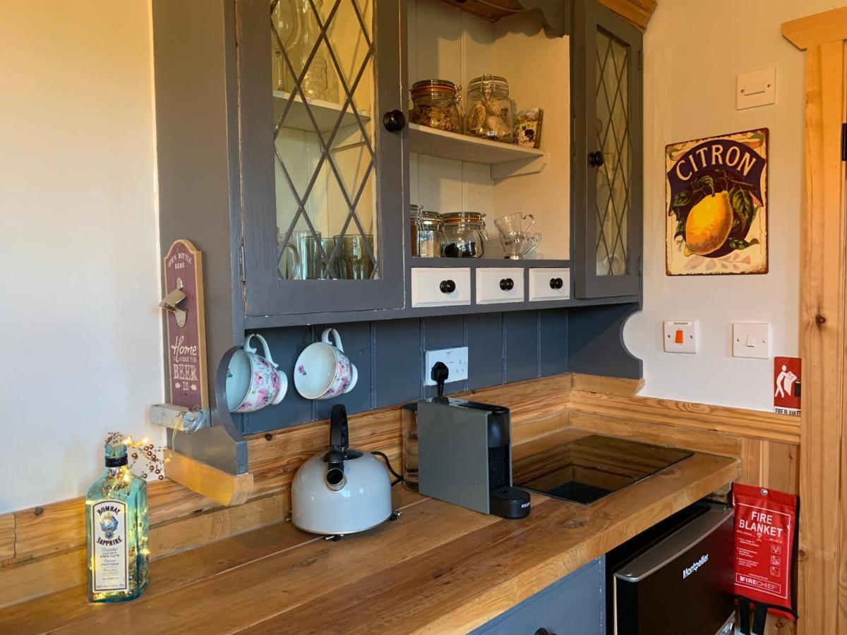 Sheepwash Shepherds Hut Bebside Buitenkant foto