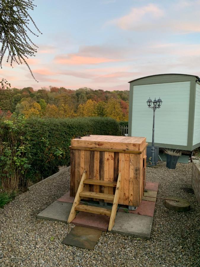 Sheepwash Shepherds Hut Bebside Buitenkant foto